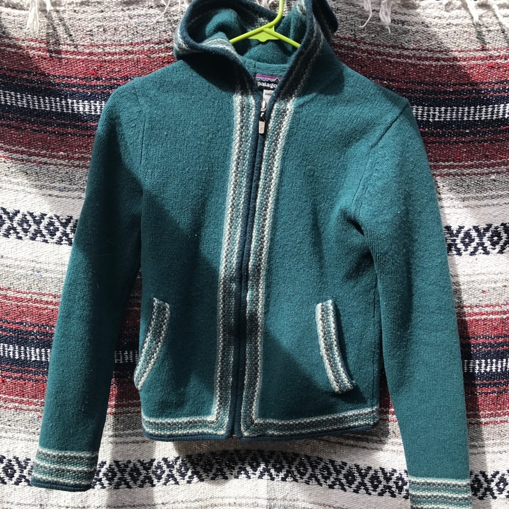 Patagonia Wool Zipup: S